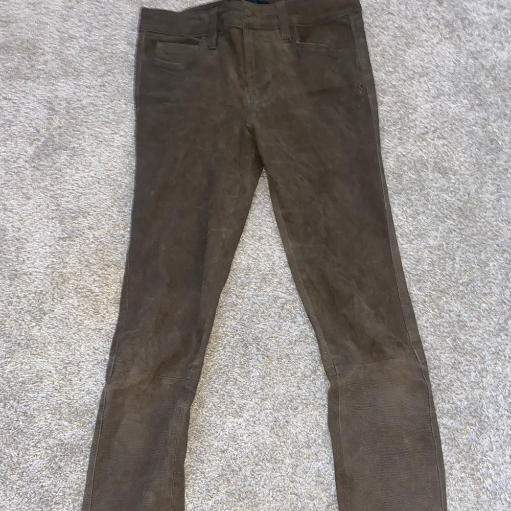 Genetic suede pant size 28